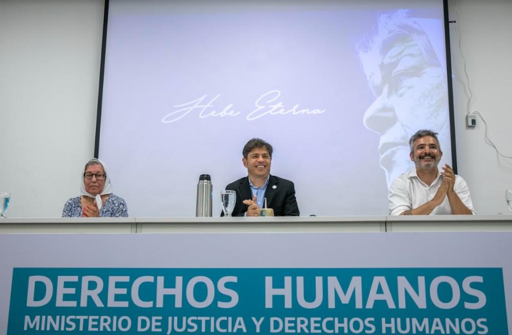 Se inauguró el auditorio “Hebe de Bonafini” en la Subsecretaría de Derechos Humanos