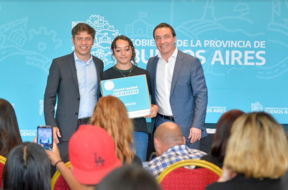 Kicillof: “Decían que entregar computadoras era clientelismo, pero el objetivo es igualar oportunidades”