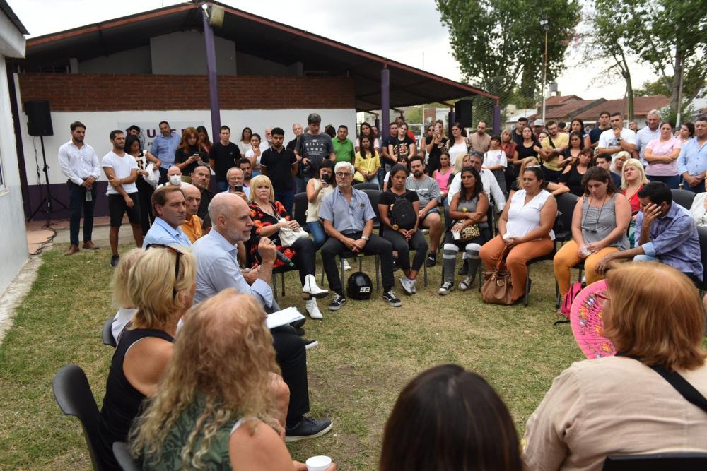 Garro y Larreta con vecinos: “Se necesitan soluciones concretas y urgentes en materia de seguridad y economía”