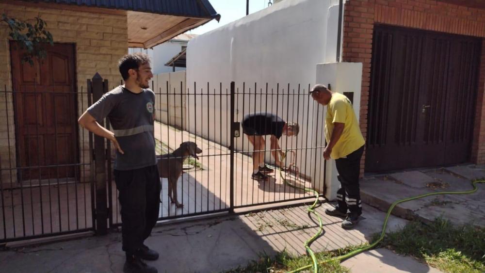 Ante la falta de agua, el Municipio refuerza operativo de asistencia en los barrios