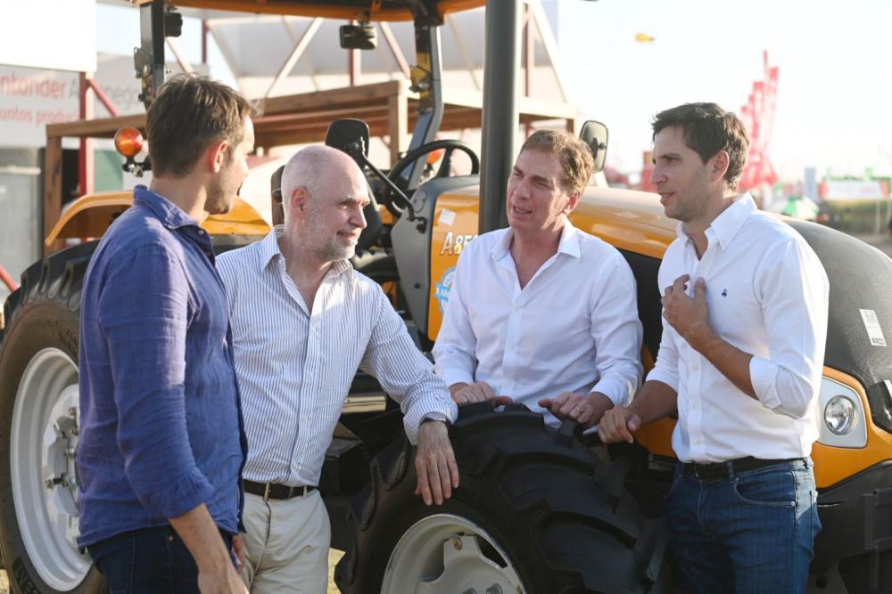 Rodríguez Larreta junto a Santilli en Expoagro: “En el campo está el futuro de la Argentina”