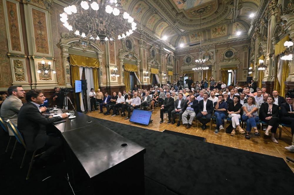 Presentaron una línea de financiamiento de $6.000 millones para municipios bonaerenses