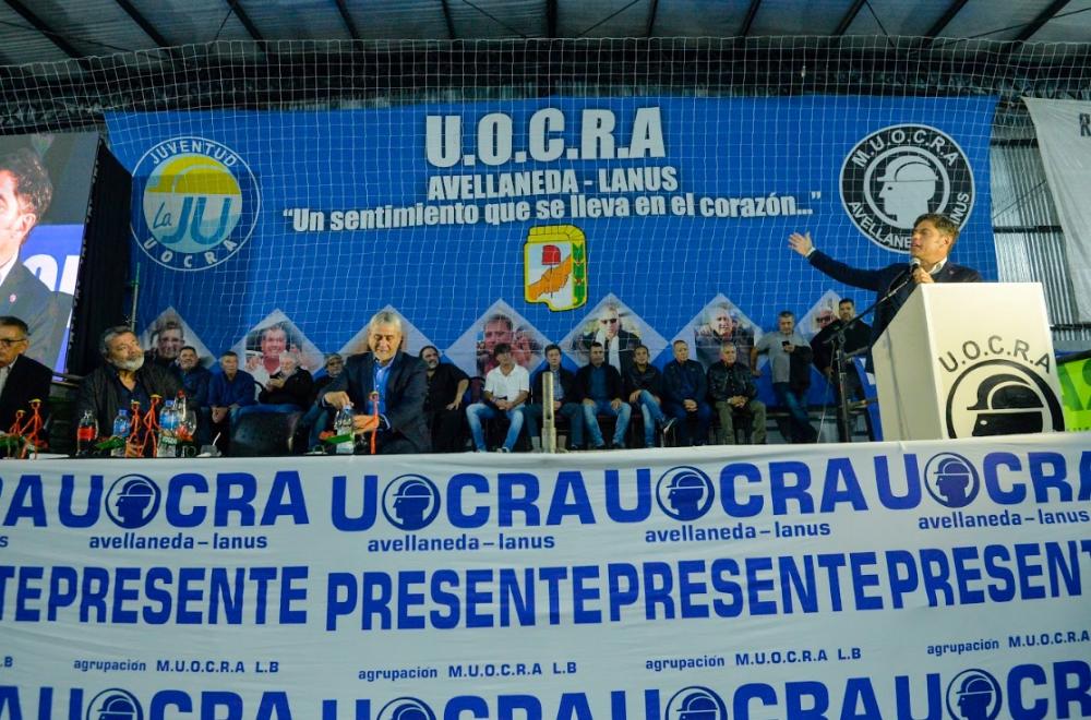 Kicillof participó de la inauguración de un predio de la UOCRA