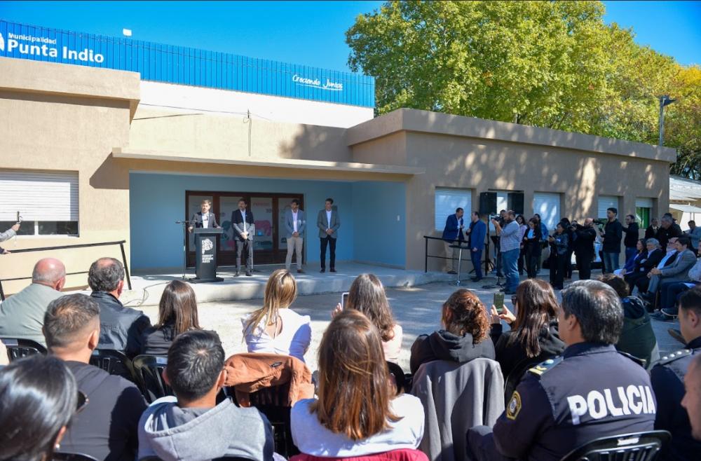 Kicillof encabezó la inauguración del primer Centro Universitario de Punta Indio