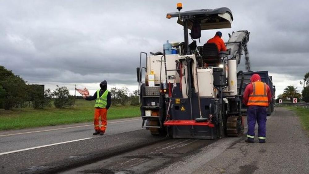 La Provincia avanza con la repavimentación de la Ruta Nº 2