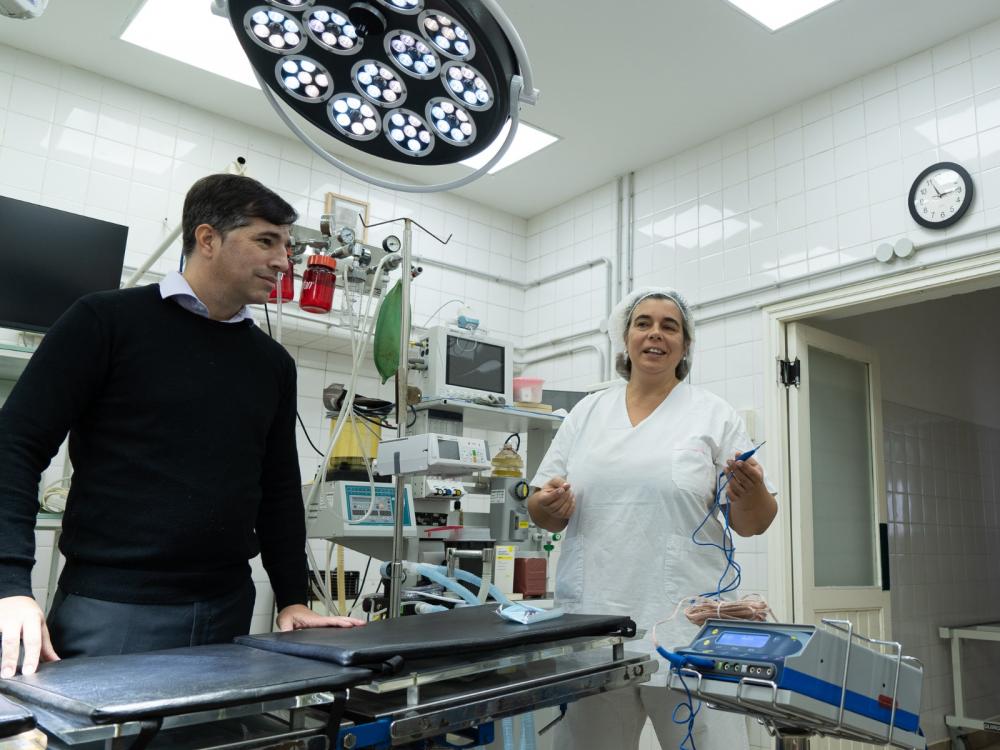 Nuevo electrobisturí y termoselladora para el hospital de Los Toldos