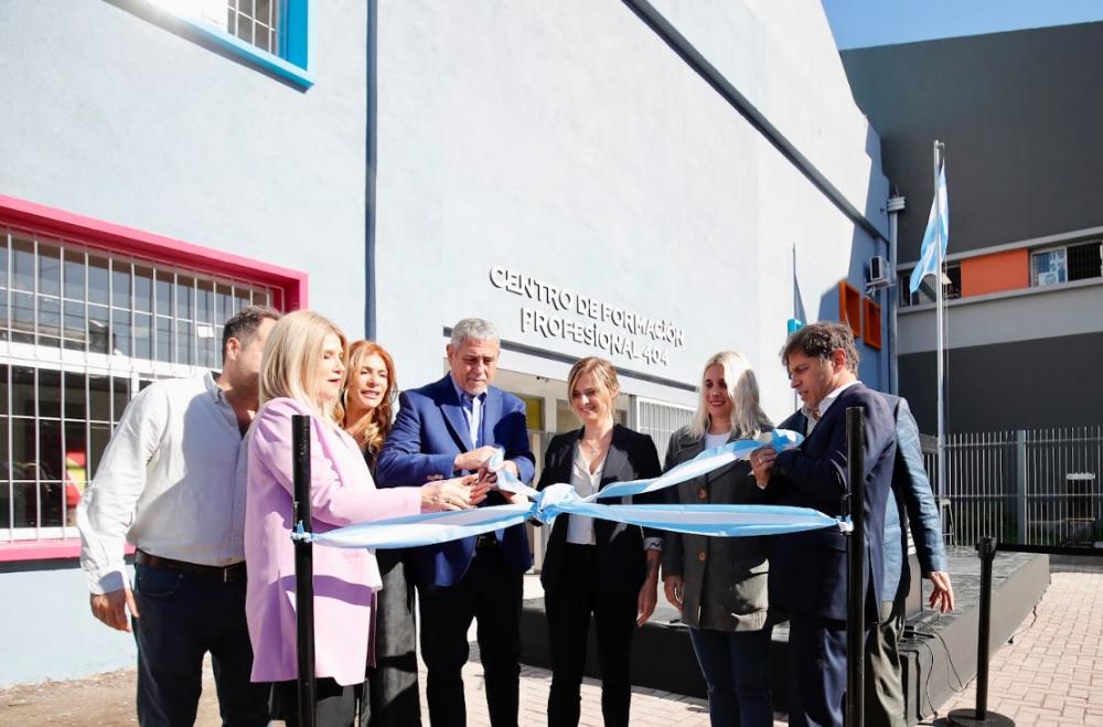 Se inauguró el nuevo edificio del Centro de Formación Profesional N°404 de Avellaneda