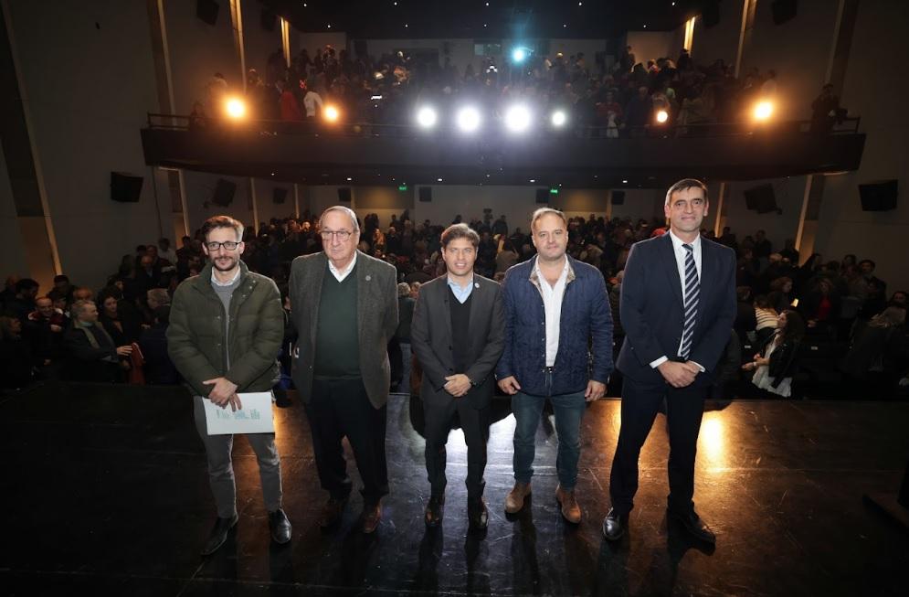 Kicillof presentó el proyecto urbanístico Sans Souci