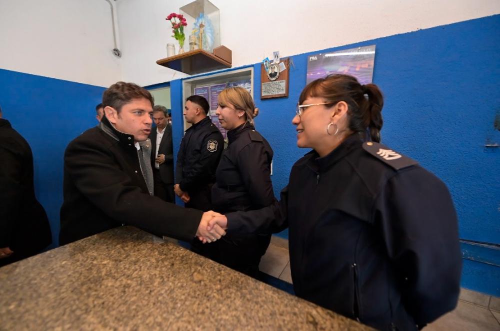 Kicillof y Alak inauguraron una nueva Alcaidía Departamental en Melchor Romero