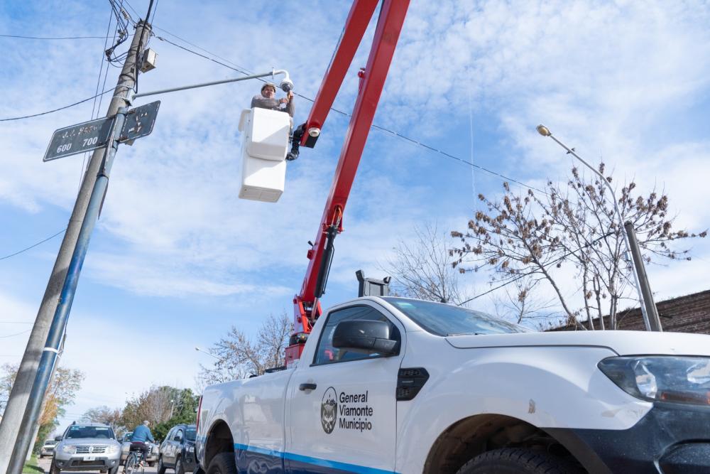 El intendente Franco Flexas presentó una Nueva Hidrogrúa para la municipalidad