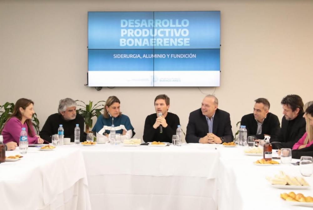 La Provincia impulsa el desarrollo de la cadena de valor metalúrgica en un encuentro en San Nicolás