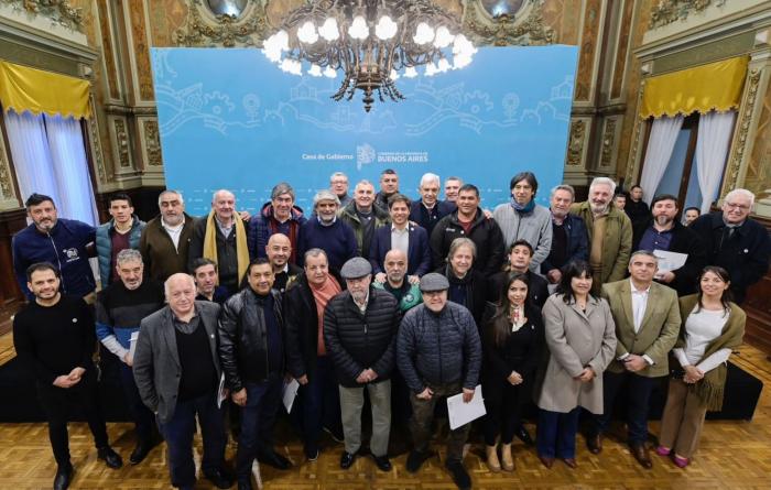 Kicillof y Correa se reunieron con referentes sindicales industriales