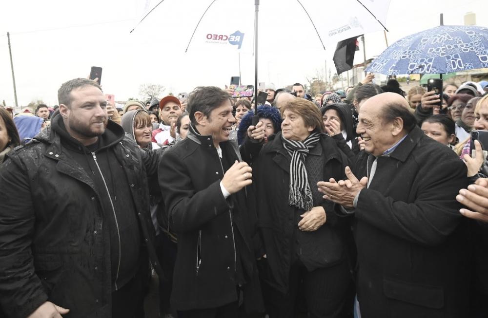 Kicillof y Mussi encabezaron la inauguración de obras de pavimentación