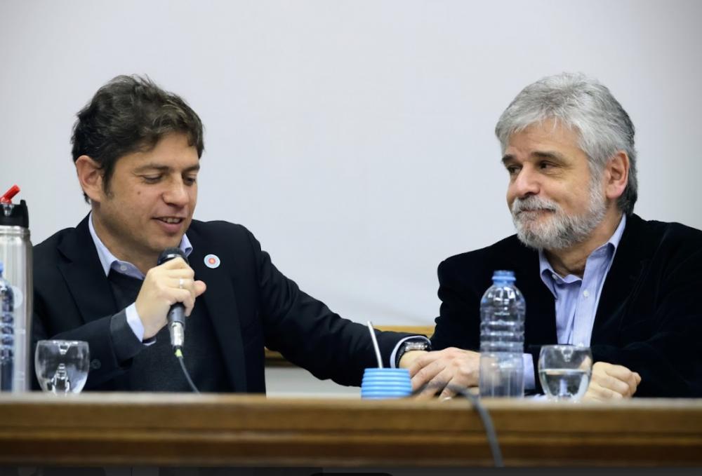 Kicillof y Filmus encabezaron una reunión de trabajo con autoridades de instituciones científicas y universidades