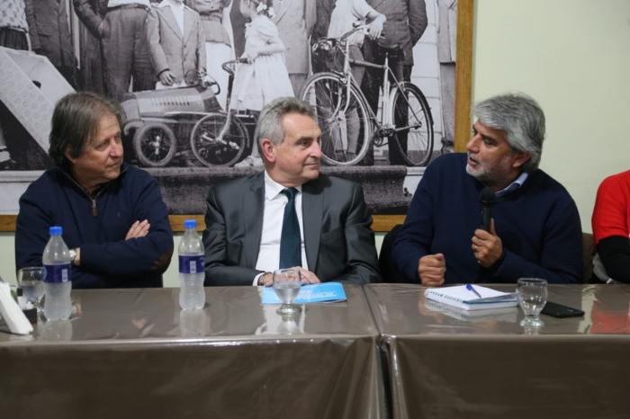 Rossi y Correa se reunieron con la Corriente Federal de Trabajadores
