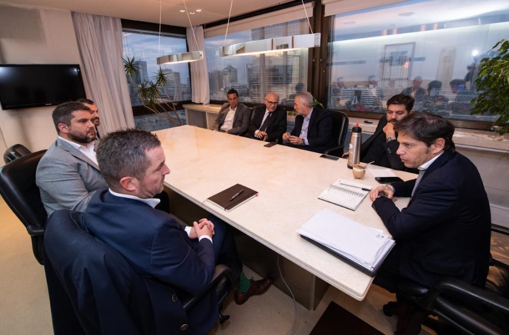 Kicillof se reunió con autoridades de Equinor