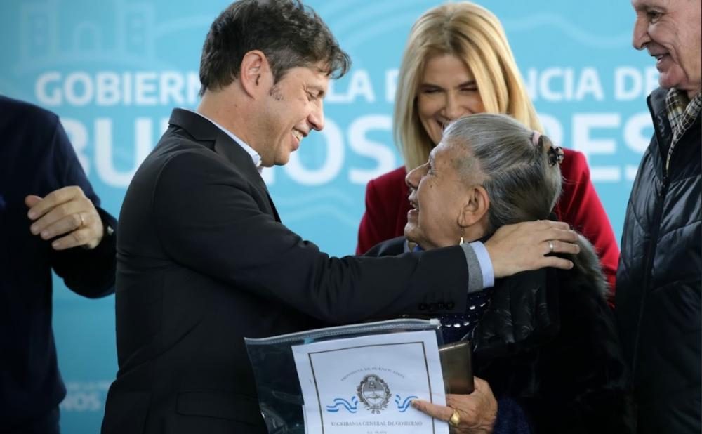 Kicillof: “Cuando dicen ´todo o nada´ es porque quieren llevarse todo y al pueblo dejarle nada”