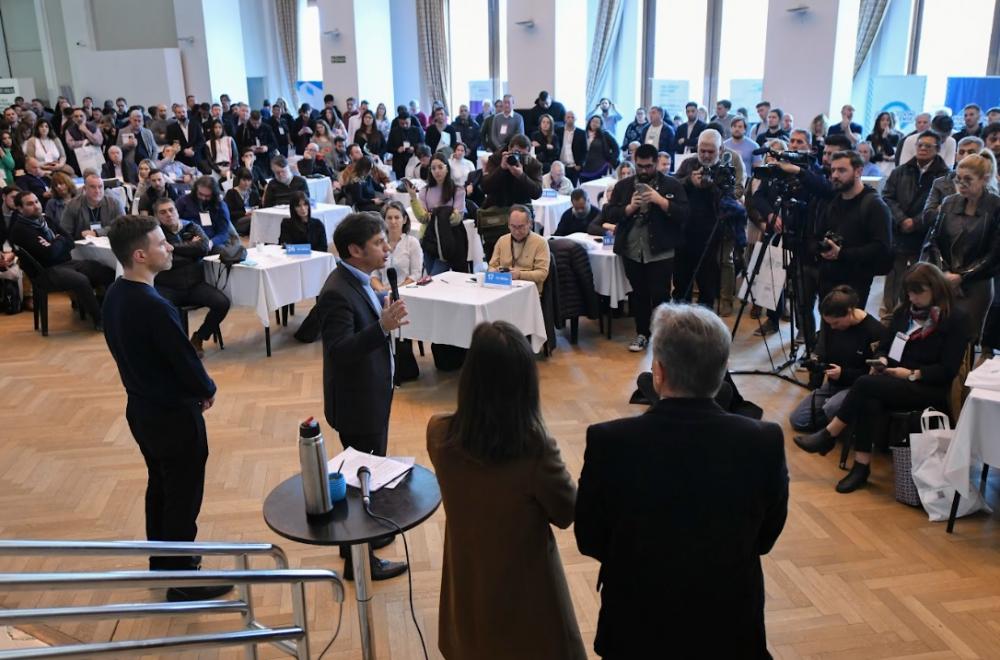 Kicillof encabezó una ronda de negocios con 250 empresarios marplatenses