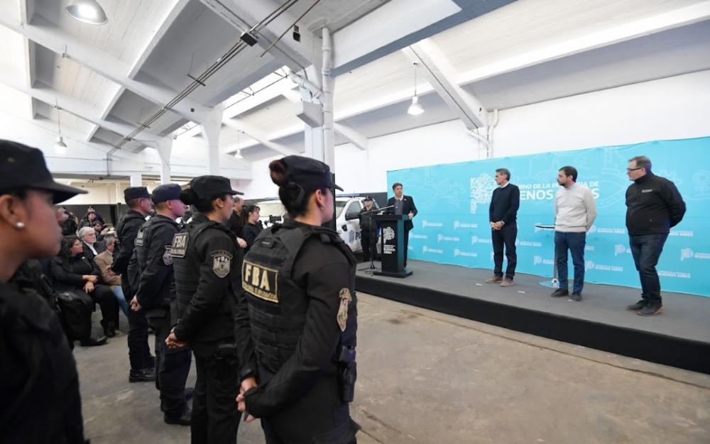 Se presentaron las instalaciones de la Unidad Táctica de Operaciones Inmediatas de San Martín