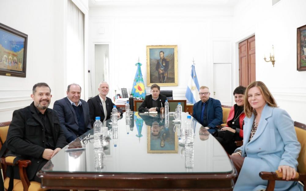Kicillof se reunió con el científico Gabriel Rabinovich