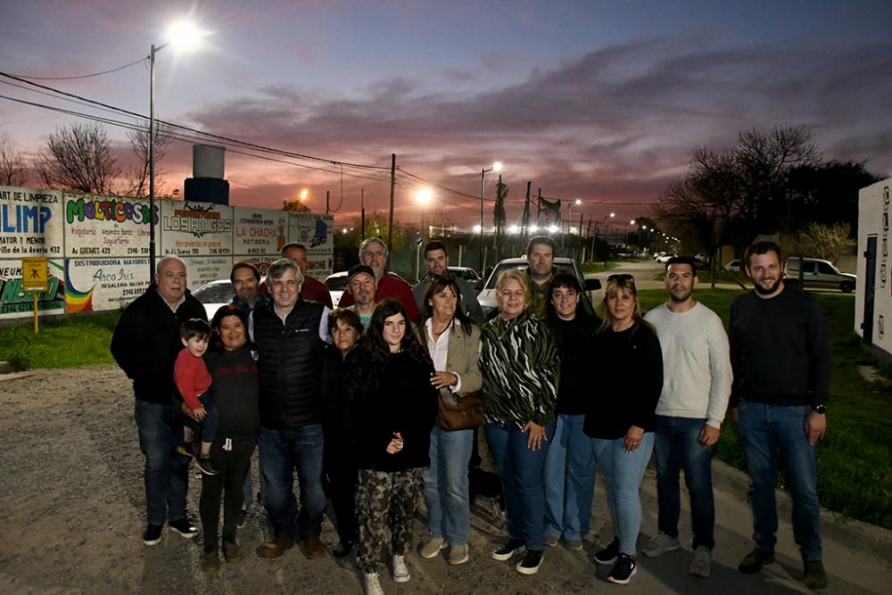 Britos presentó la iluminación LED