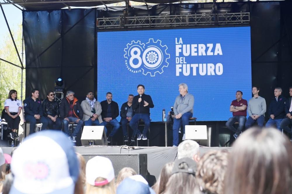 Kicillof: "Multipliquemos el esfuerzo militante para que en las urnas se exprese un proyecto de futuro para nuestro pueblo”