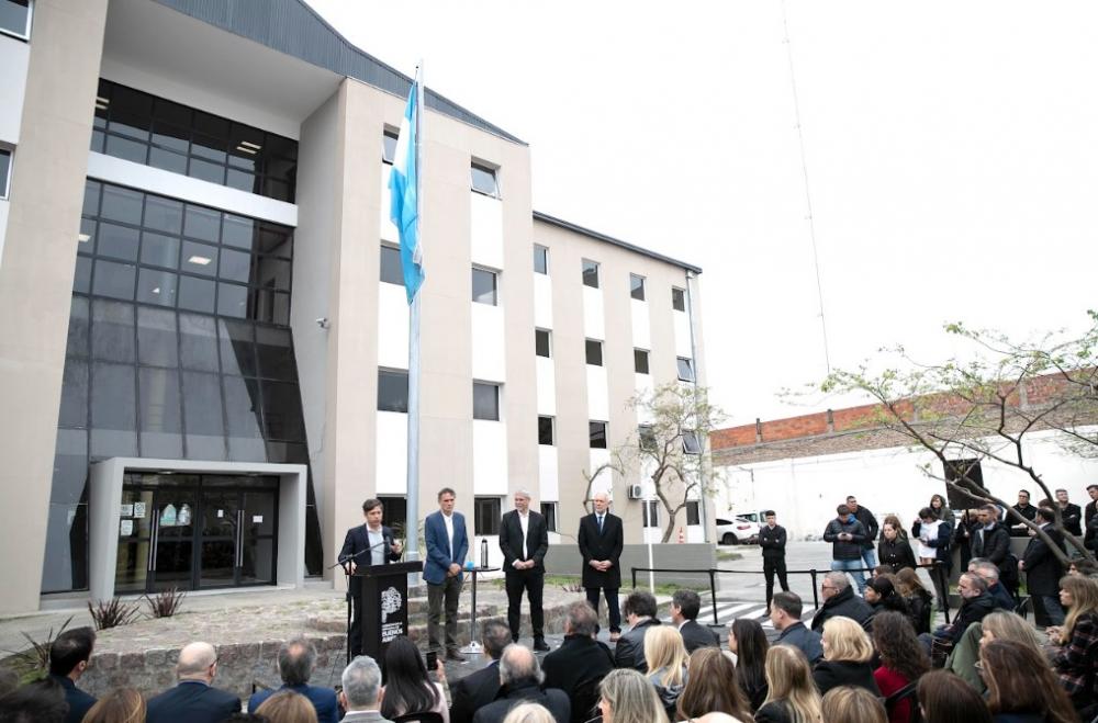 Se inauguraron las obras de ampliación del Departamento Judicial Avellaneda - Lanús