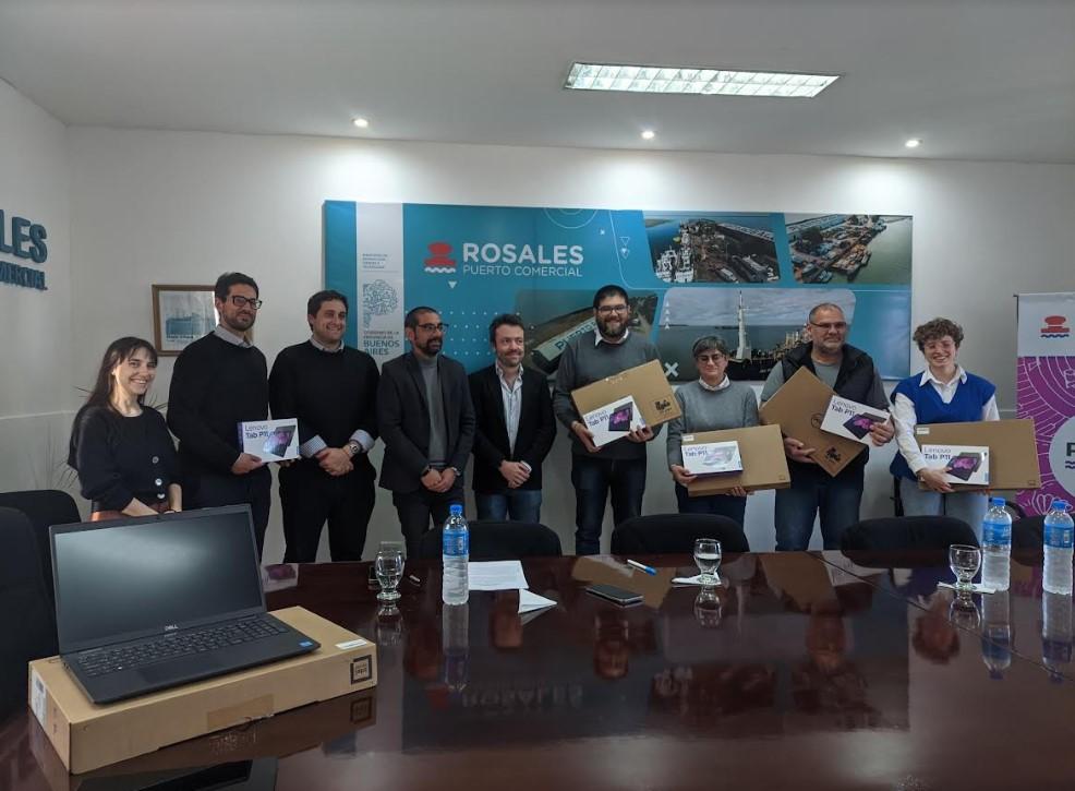 La Provincia entregó equipamiento tecnológico en los puertos bonaerenses