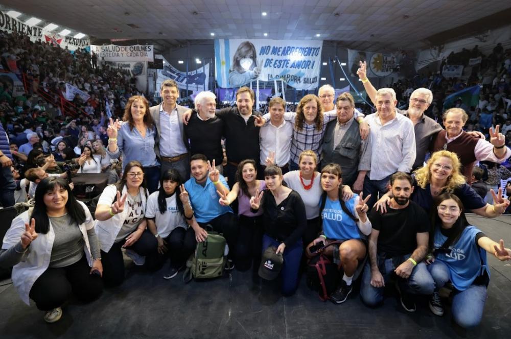 Kicillof: “Lo que está en juego en las próximas elecciones es la posibilidad de seguir desarrollando el sistema de salud bonaerense”