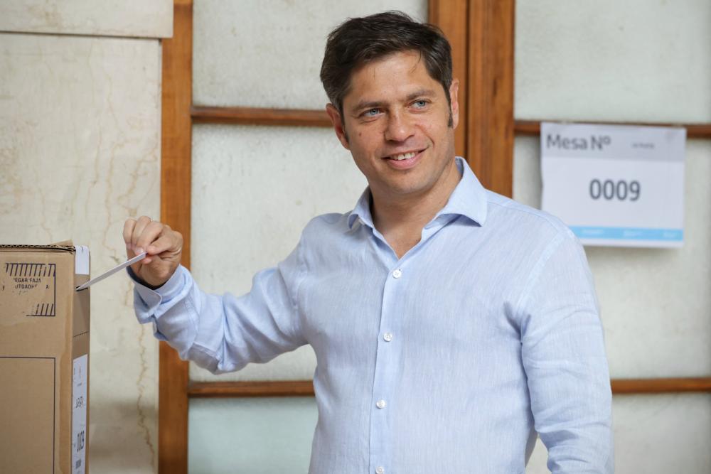 Kicillof: "Hay que votar pensando en los demás también"