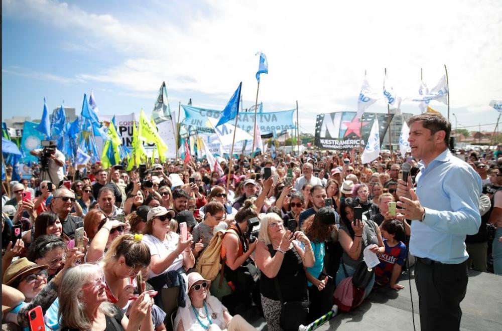 Kicillof: “En el balotaje no hay lugar para medias tintas: votaremos en defensa de la democracia, el trabajo y los derechos”