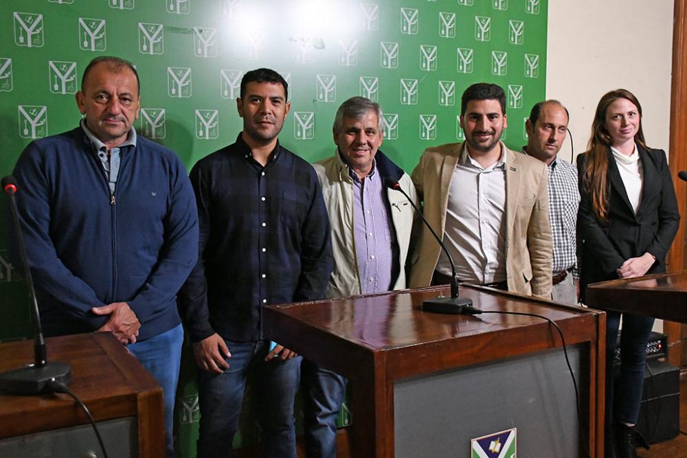 Britos recibió al intendente electo de 25 de Mayo, para ponerse a disposición y trabajar en conjunto