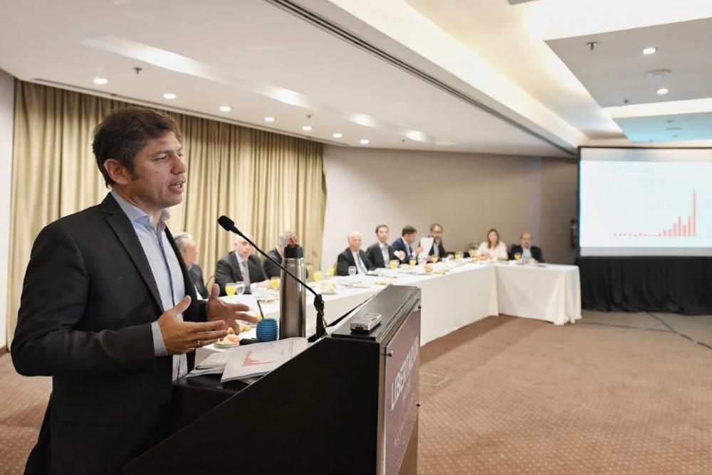 Kicillof: "La provincia de Buenos Aires quiere ser protagonista del boom petrolero de la Argentina”