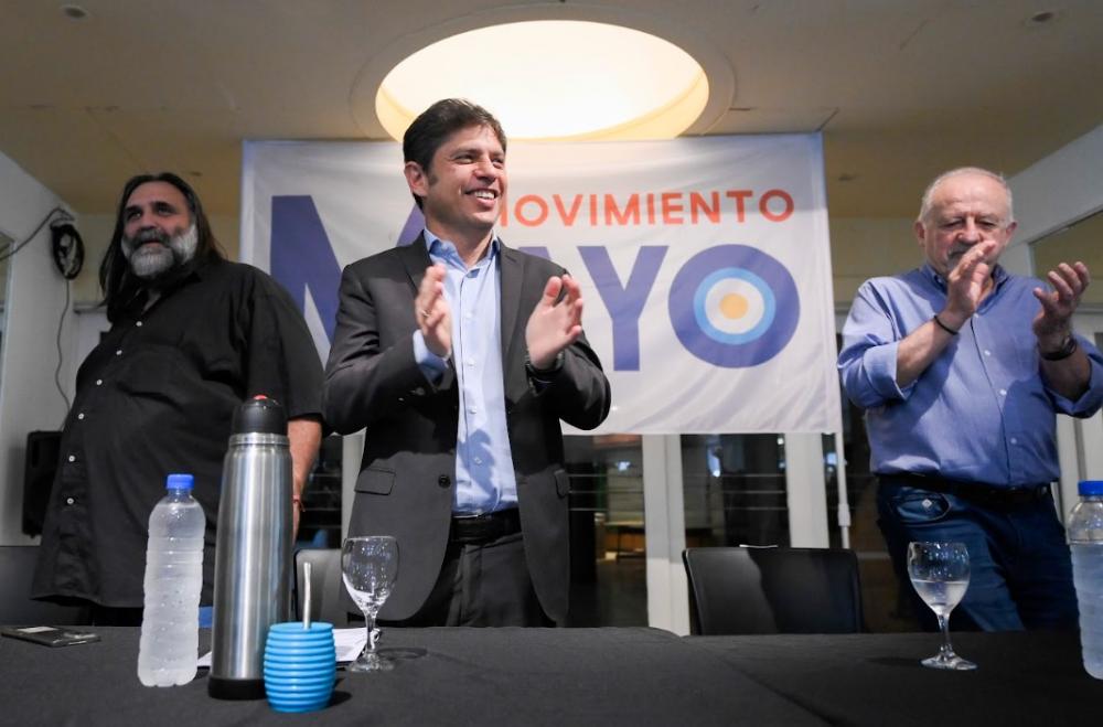 Kicillof participó del plenario de cierre de año del Movimiento Mayo