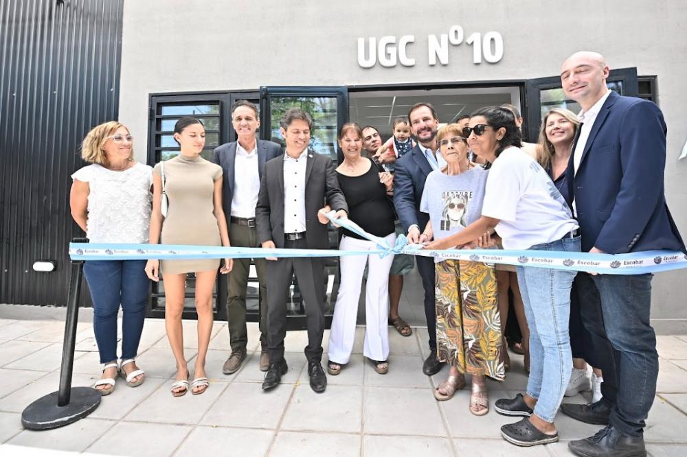 Kicillof inauguró el Centro Cívico de Matheu “Juana Obregozo”