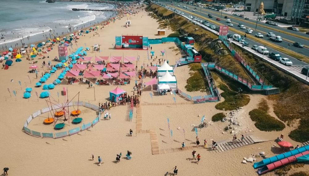En febrero continúa el Parador ReCreo en Mar del Plata