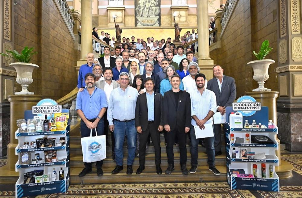 Kicillof relanzó el programa Producción Bonaerense