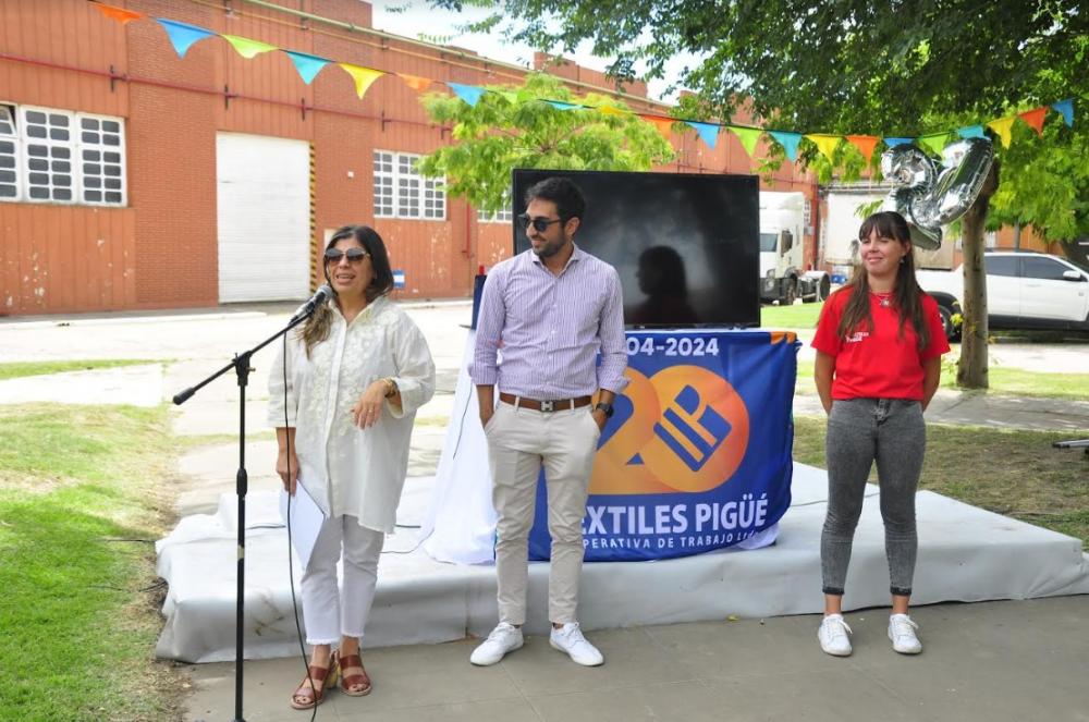 La empresa recuperada Textiles Pigüé cumple 20 años con un hito para el cooperativismo bonaerense