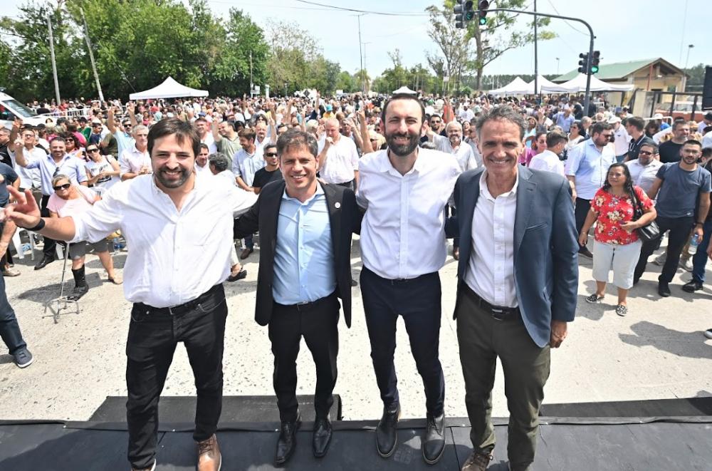 Se inauguró la obra que mejora la conexión entre Hurlingham y Tres de Febrero