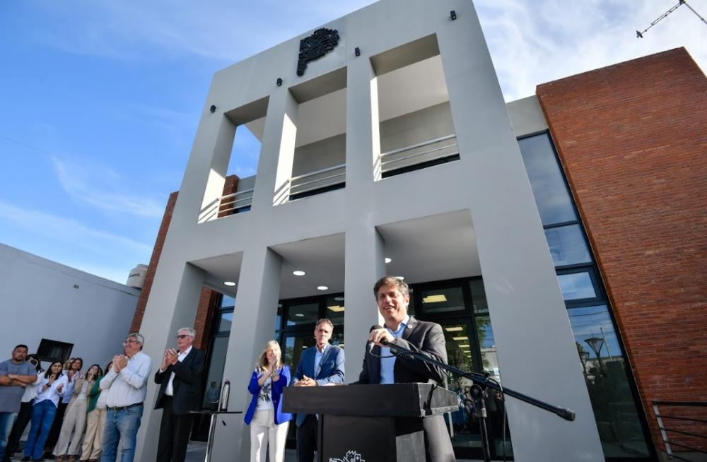 Kicillof inauguró la Casa de la Provincia en General Belgrano