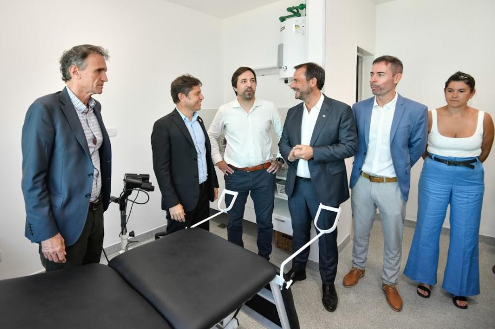 Kicillof inauguró infraestructura educativa y sanitaria en la localidad de Matheu