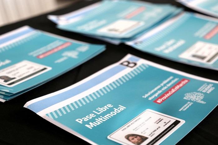 Transporte prorrogó por un año la vigencia del Pase Libre Multimodal