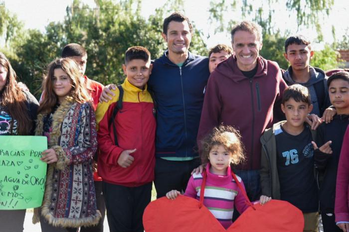 Katopodis inauguró un Playón Deportivo en General Rodríguez