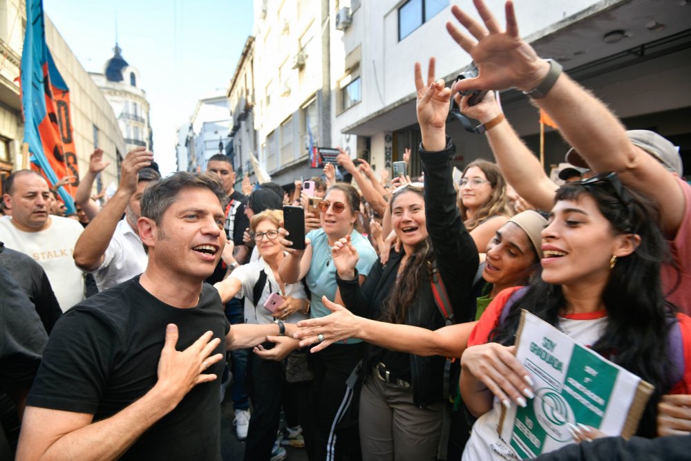 Kicillof participó de la Marcha Federal Universitaria
