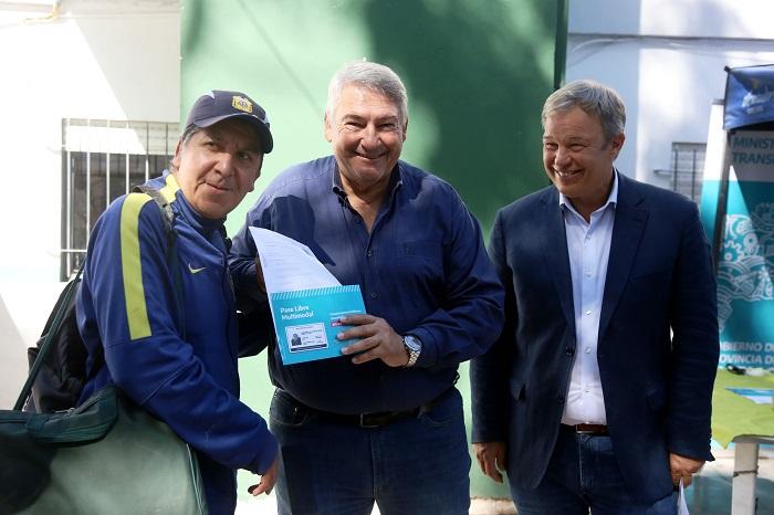 D’Onofrio y Cascallares acercaron derechos en el transporte a vecinos de Almirante Brown