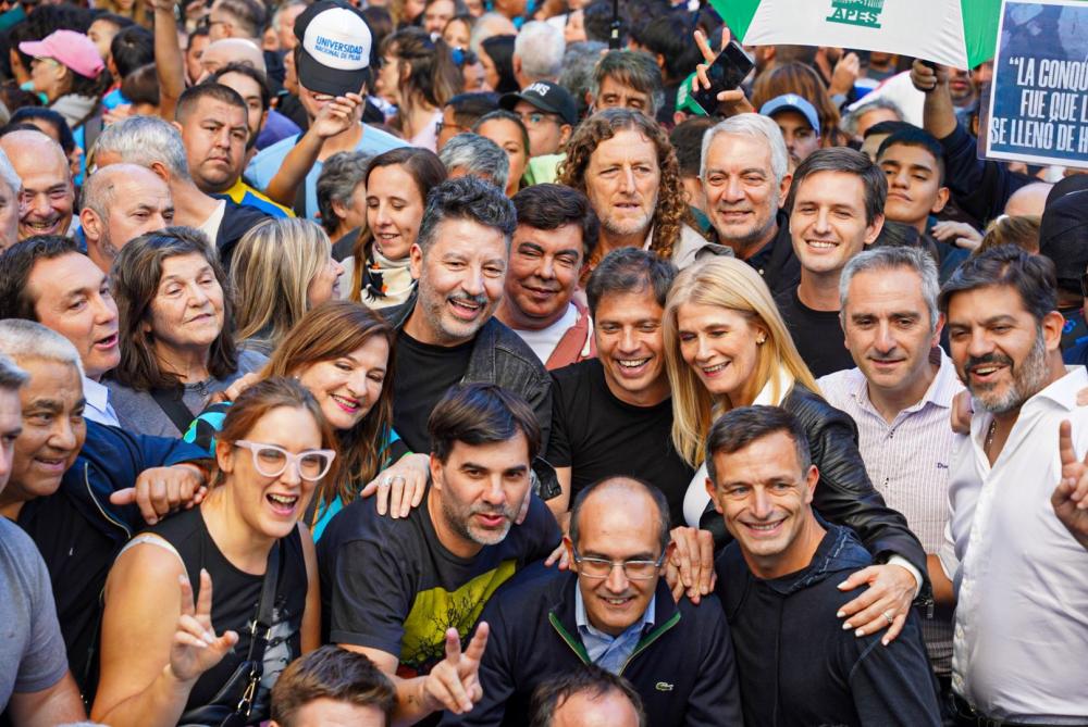 Alak participó de la marcha federal en defensa de las universidades públicas