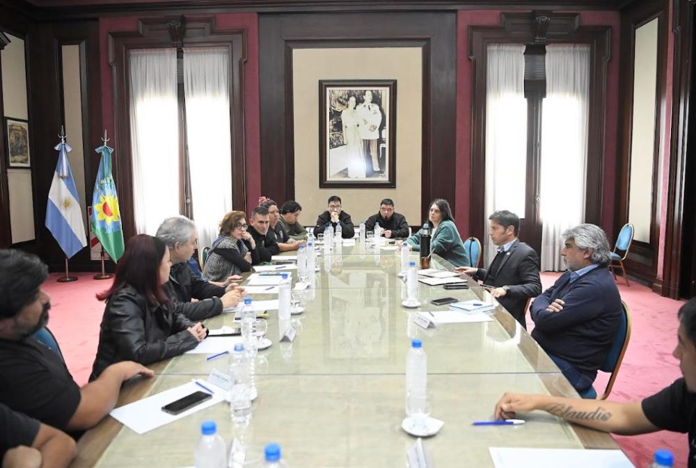 Kicillof recibió a referentes gremiales de empresas recuperadas