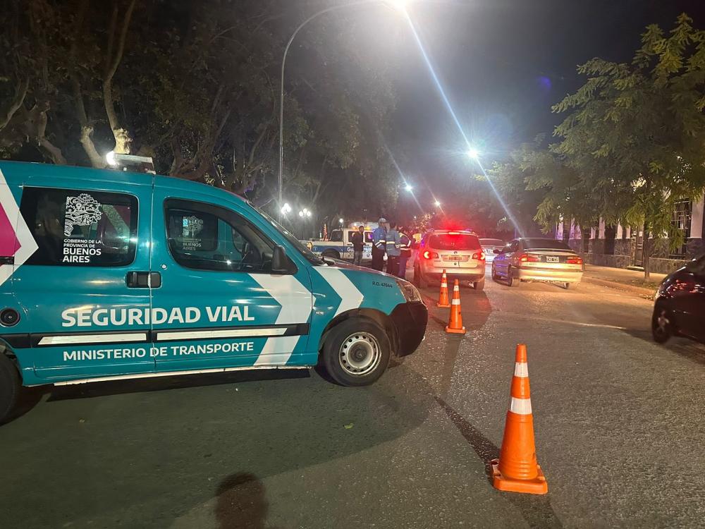 Se consolida la seguridad vial con 95 operativos de alcoholemia y fiscalización