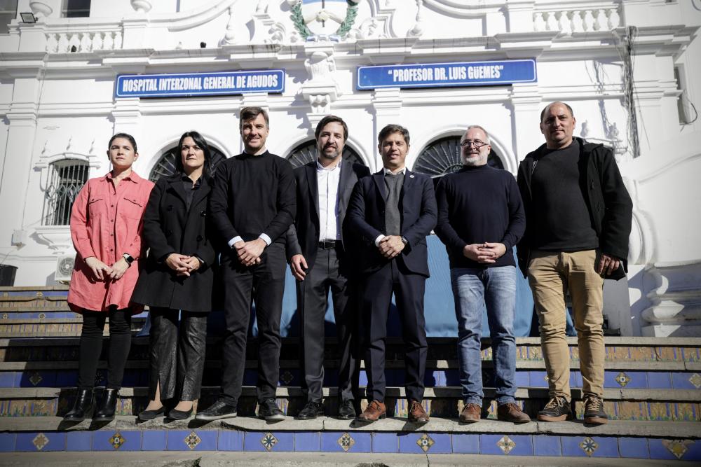 Kicillof inauguró la ampliación y puesta en funcionamiento del resonador del Hospital Güemes de Haedo