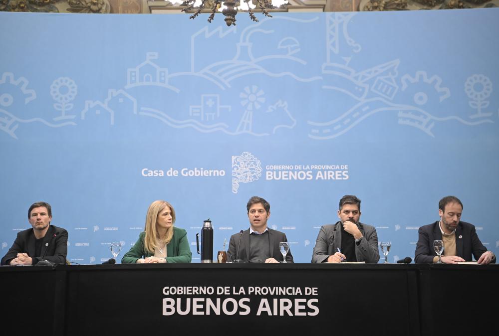Kicillof anunció un proyecto de ley para crear el Régimen Provincial de Fomento de Inversiones Estratégicas